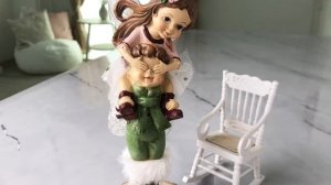 Новогодняя фигурка РЕБЯТКИ-ЭЛЬФЯТКИ (жмурки), полистоун, 15-17 см, 530438-2
