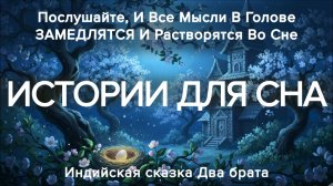 🌙Самая расслабляющая сказка на ночь для взрослых ✨ Авторская версия индийской сказки «Два брата»✨