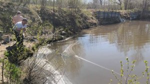 улов карпа на верхнем водоеме