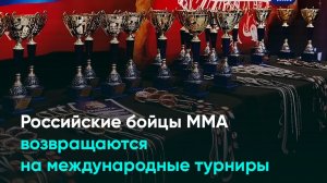 Российские бойцы ММА возвращаются на международные турниры