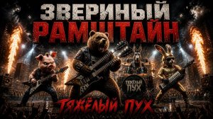 МОЙ ХВОСТ! Тяжёлый Пух — ЗВЕРИНЫЙ РАМШТАЙН , Cаундтрек для Винни‑Пуха .