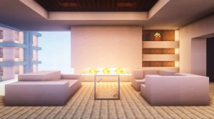 Minecraft: как построить современную гостиную
