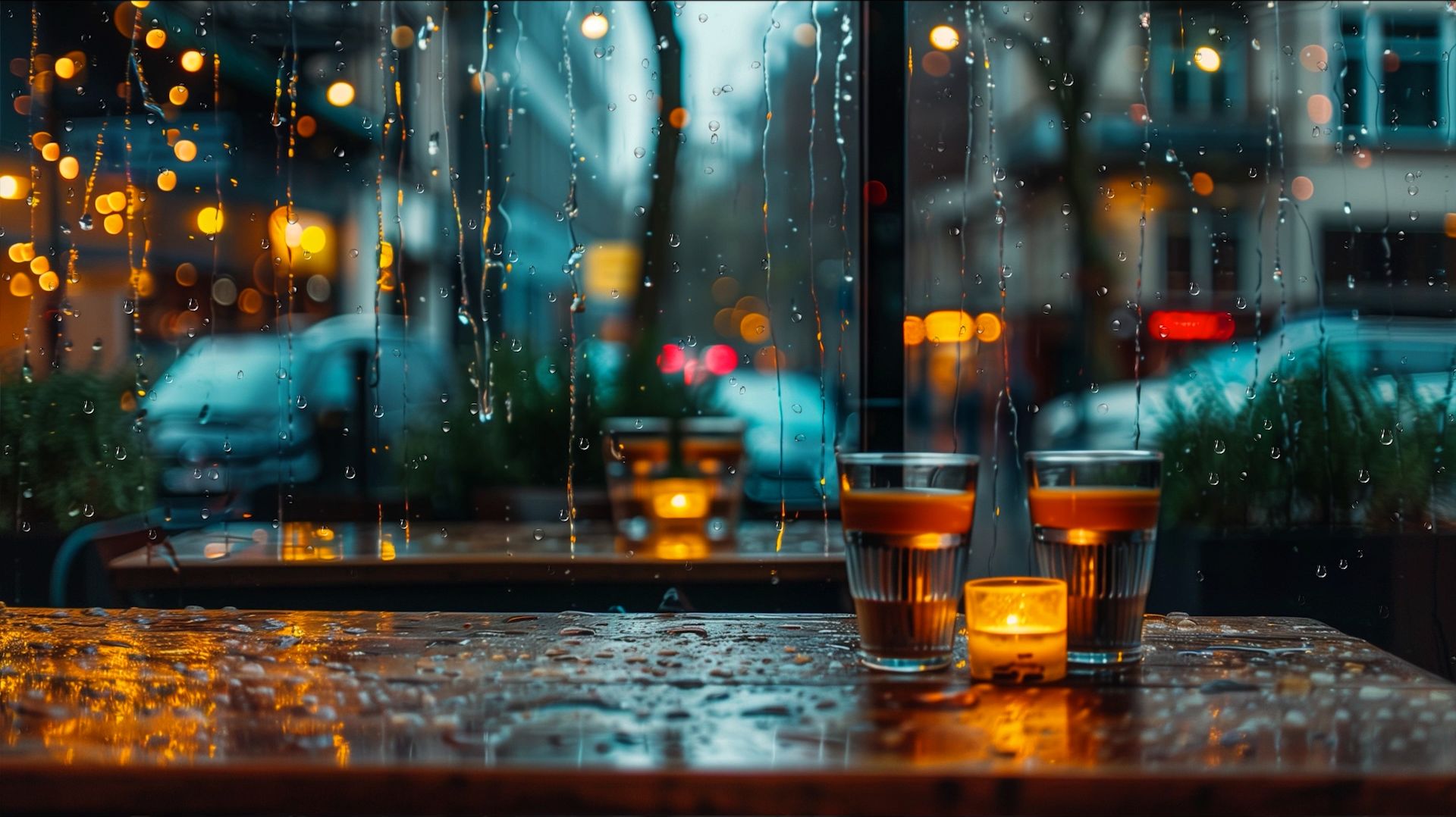 ☔️ УСПОКАИВАЮЩАЯ МУЗЫКА ДЛЯ СНА И ШУМ ДОЖДЯ 🎵 РАССЛАБЛЯЮЩАЯ РЕЛАКС МУЗЫКА ДЛЯ ДУШИ В УЮТНОМ КАФЕ