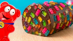ШОКОЛАДНАЯ КОЛБАСА ИЗ ЖЕЛЕЙНЫХ МЕДВЕДЕЙ ВАЛЕРЫ