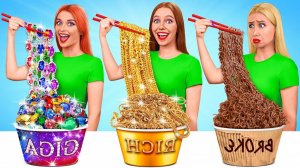 Рич против Брока против Super Hyper DO Rich Food Giga Challenge