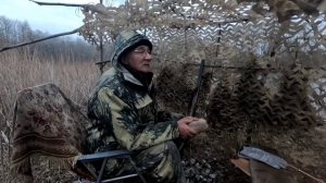 Охота на селезней продолжается. Всё удачно.