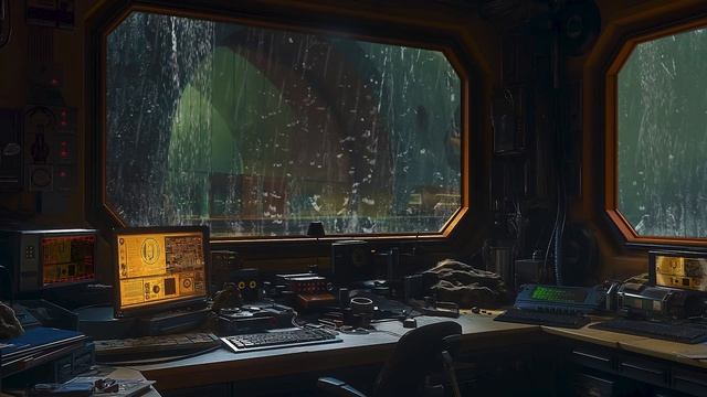 Secret Refuge 🌑： Forest Rain 🌧️ ｜ Post-Apocalypse 🌲 ｜ Dark Ambient 🌫️