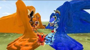 НОВОЕ СРАВНЕНИЕ РАЗМЕРОВ ВСЕХ SONIC EXE ПРОТИВ ВСЕХ SPRUNKI OREN POPPY ВО ВРЕМЯ ИГРЫ в 5-й ГЛАВЕ