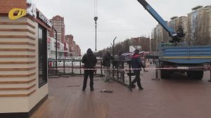 О ХОДЕ РАБОТ ПО БЛАГОУСТРОЙСТВУ АЛЛЕИ ПОКОЛЕНИЙ ЖЕЛЕЗНОГОРСКА