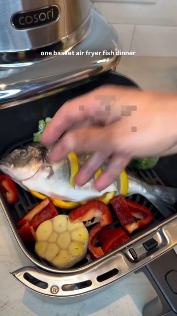 дорадо с овощами рецепт в аэрогриле