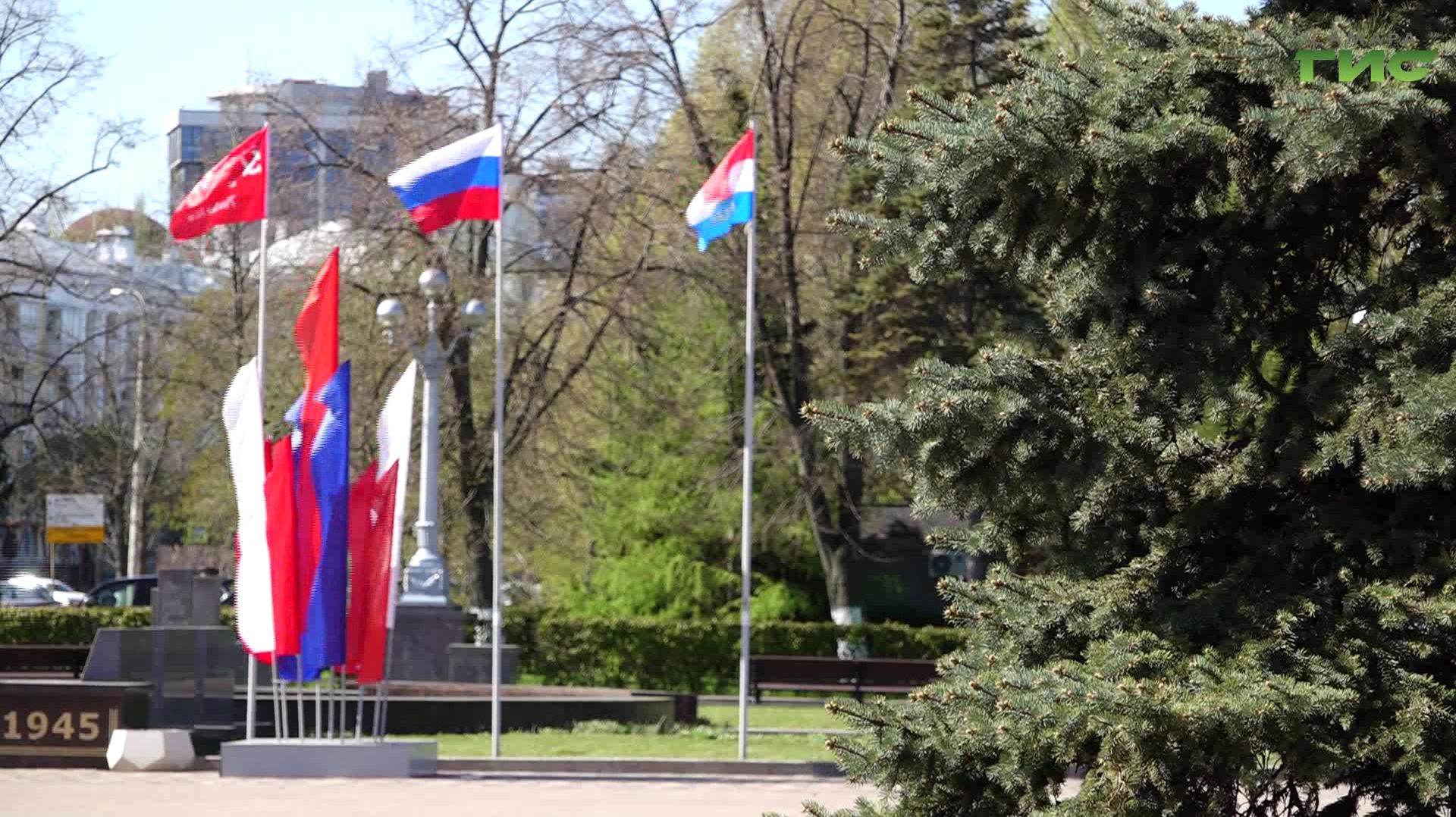 Праздничное оформление к 9 Мая появилось в Самаре