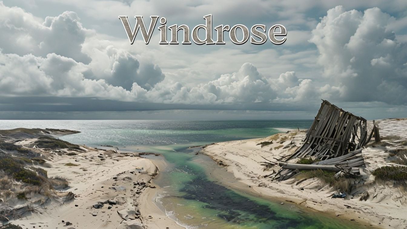 Windrose Режим "ИгрОбзор" 4k 60к/с - Кораблекрушение.