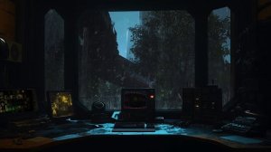 The Last Refuge 🌫️ ｜ Post-Apocalyptic Outpost & Forest Rain Sounds 🌧️