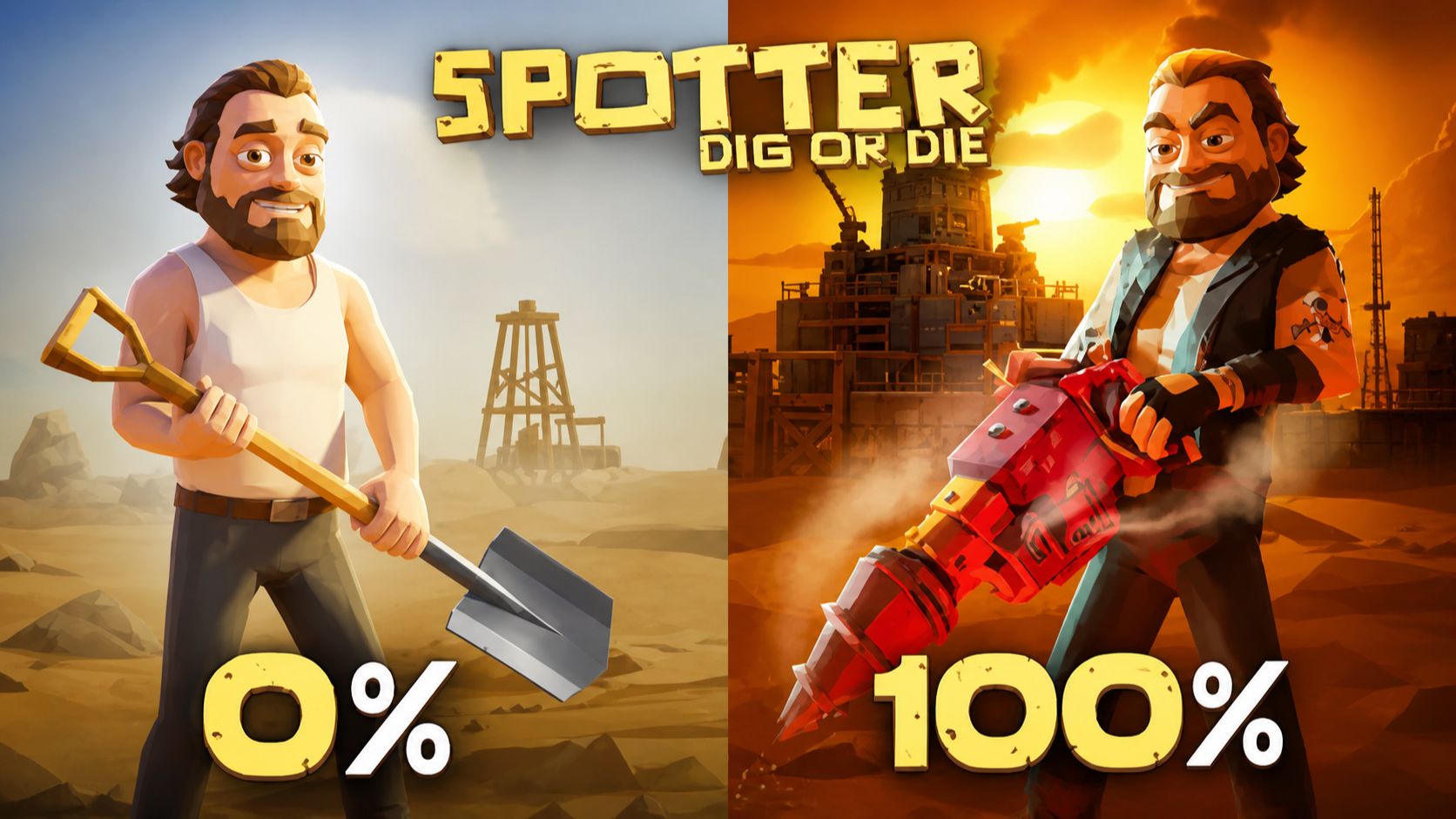 Я прошел на 100 лучшую игру про копание ямы The Spotter Dig or Die [get.gt]