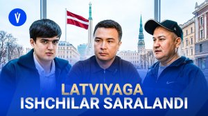 Latviyadan kelgan ish beruvchilar Toshkentda nomzodlarni saralamoqda