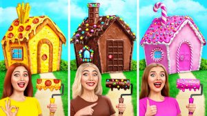 Домики Одного Цвета Сладости vs Шоколад vs Фастфуд # Война Пранков от TeenDO Challenge