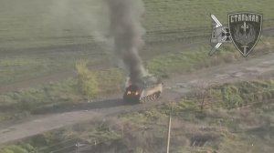В окрестностях Орехова хищные птицы Стальной Сорок Второй долбят М113 !!!