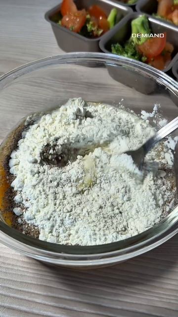 Кексы с брокколи и курицей
