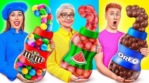 Кулинарный Челлендж# Я против Бабушки # Смешные Кухонные Войны от TeenDO Challenge