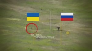 🇷🇺💪Во время ротации на позицию боец бригады «Неудержимые» попал под удар FPV-дрона...