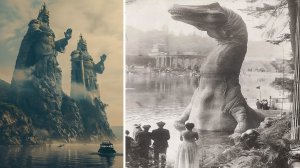 Советский учёный заверял, что они попали в мир где держали гигантских ящеров как домашних животных