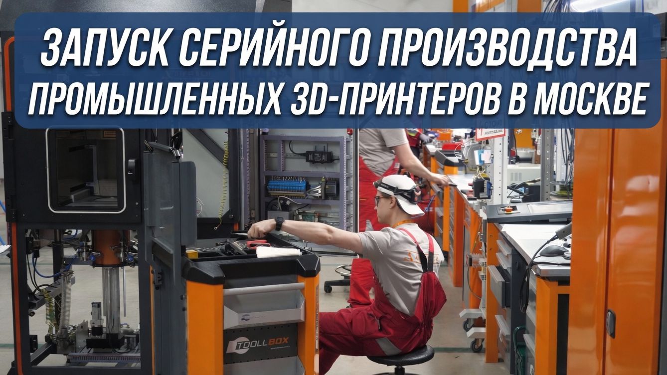 В Москве запустили новую линию по выпуску 3D-принтеров для печати металлом