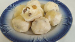 Сладкие ленивые вареники на рисовой муке