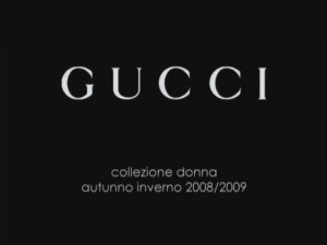 Показ женской коллекции Gucci осень-зима 2008-2009