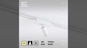 Светильник Maytoni Radity Focus LED TR103-1-5W3K-M-W