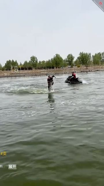 Flyboard. Искупал красавицу. Wetlook