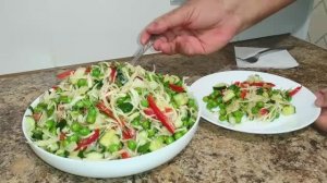 Очень вкусный и полный витаминов салат.
