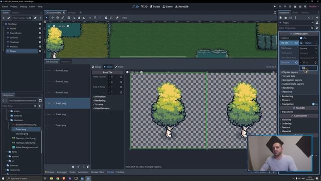 Tilemap Tutorial — Create a 2D RPG in Godot 4 - Game Development Center (1080p) смотреть онлайн