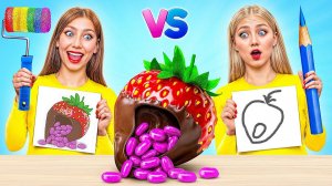 Кто лучше рисует, тот примет участие в розыгрыше призов # Super Hyper ДЕЛАЙТЕ смешные ситуации