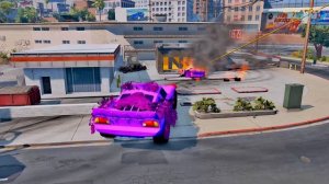 100 HUGGY WUGGY против 100 KISSY MISSY в BeamNG.drive