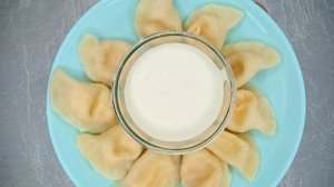 Питательные вареники с сыром сулугуни