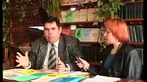 Телестудия Альма Матер май 2001г.