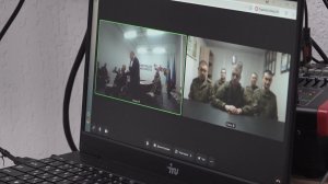 В анапском отделении «Защитники Отечества» состоялся телемост двух поколений бойцов