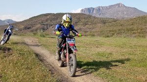 #Эндуро в 10 лет#детский кросс#Racer 50TM 2T#питбайк#