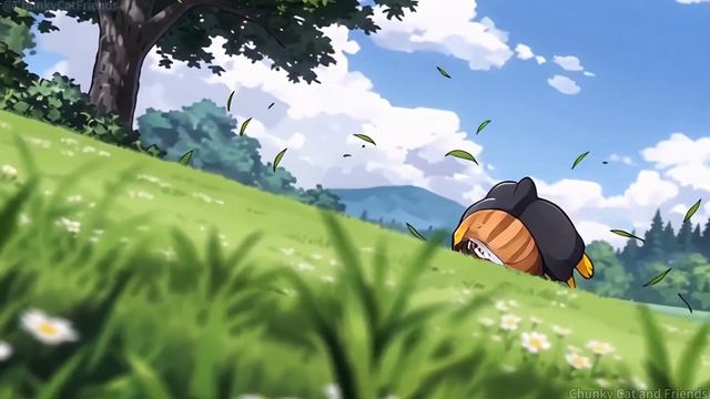 【GuguGaga Penguin】Sunny Grass Picnic ✨ Cozy Slice of Life & Runaway Bread