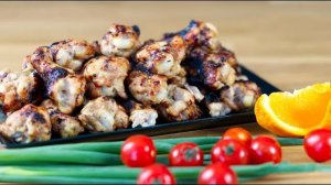Куриные крылышки в апельсиново-горчичном маринаде с мёдом 🍊🐔