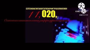 Цифры от 1 до Кружокиллион (2/20)