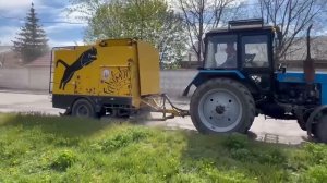 Техника Кузбасса помогает наводить порядок в Горловке