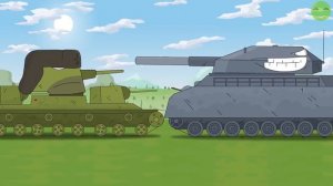 КВ-6 VS RATTE - БИТВА МОНСТРОВ Мультики про танки