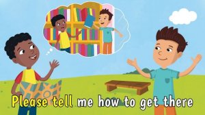 Super Minds 2- Animated song video Unit 3-  Where we live !