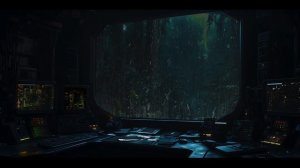Forsaken Outpost 🌑： Abandoned Facility 🌲 ｜ Dark Ambient Atmosphere 🌧️ ｜ Forest Mysteries