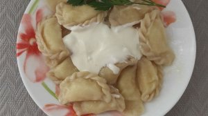 Полезные вареники с картошкой