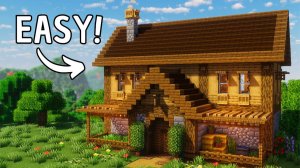Minecraft ｜ Простой дом для выживания ｜ Обучающее руководство 🏡