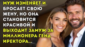 МУЖ ИЗМЕНЯЕТ И ОСТАВЛЯЕТ СВОЮ ЖЕНУ, НО ОНА СТАНОВИТСЯ КРАСИВОЙ И ВЫХОДИТ ЗАМУЖ ЗА МИЛЛИОНЕРА