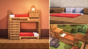 Minecraft: 8 лайфхаков и идей для строительства кровати