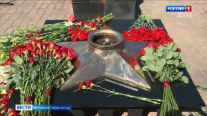 ГТРК СЛАВИЯ Вечный огонь в Крестцах 05.05.26